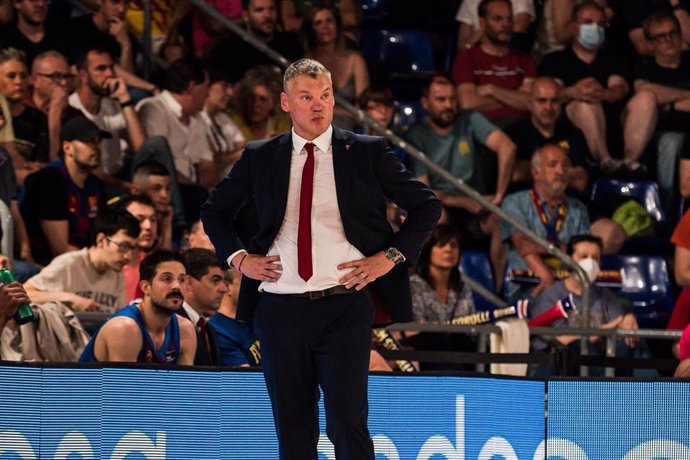 El entrenador del Bara, Sarunas Jasikevicius