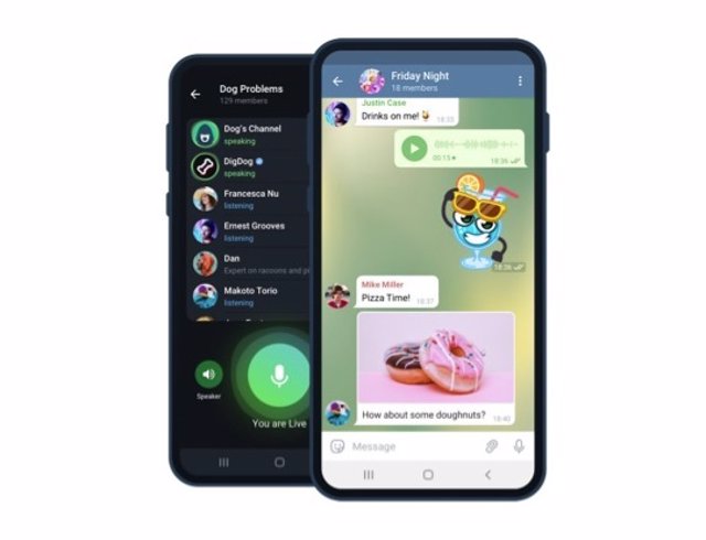 Aplicación de Telegram para Android