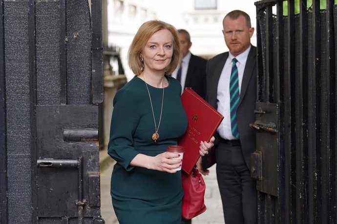 Liz Truss, ministra de Exteriores de Reino Unido