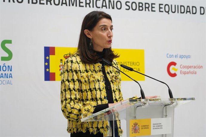 Archivo - La ministra de Justicia, Pilar Llop  durante la clausura del  IV Encuentro Iberoamericano sobre Equidad de Género y Seguridad Social a 28 de abril del 2022 en Sevilla (Andalucía, España)