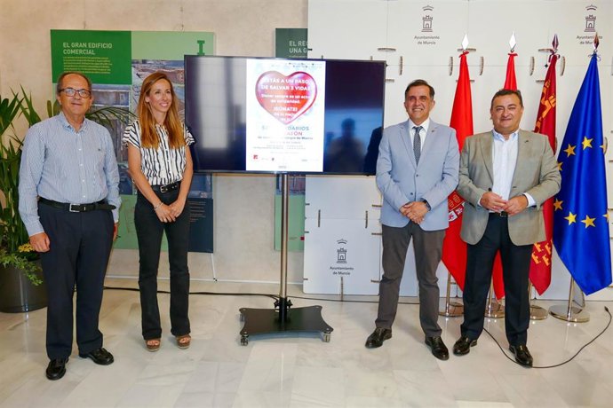 Imagen de la presentación del Maratón de donación de sangre