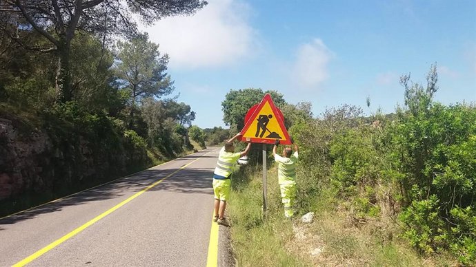 La Diputació de Tarragona comena la remodelació de la TP-2039 de Tarragona al Catllar
