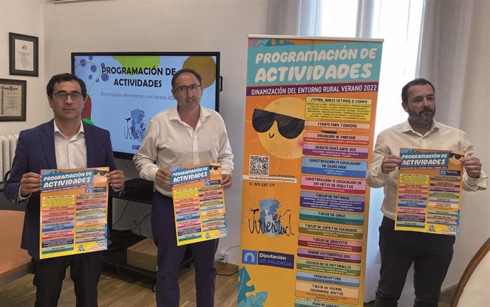 Presentación del programa de verano para niños de Diputación de Palencia.