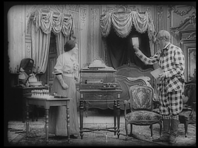 Proyección de 'El hotel eléctrico' de Segundo de Chomón, que se exhibirá en Málaga