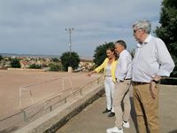 Cs resalta la inversión de Educación y Deporte en el campo de fútbol de Gójar (Granada)
