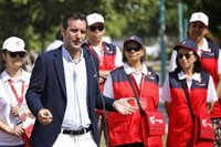 Los voluntarios de Zaragoza estrenan vestuario con motivo de su día grande