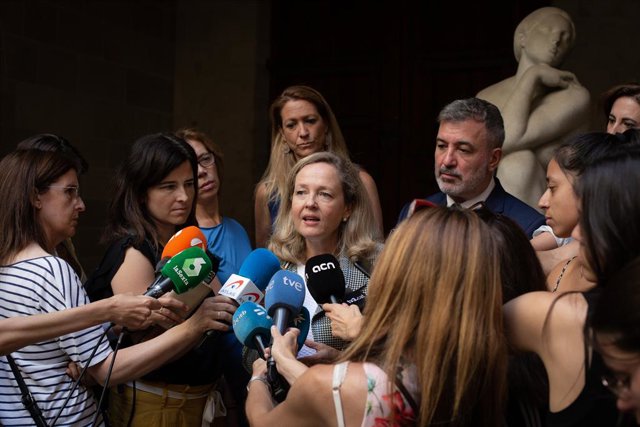 La vicepresidenta primera del Govern central i ministra d'Afers Econòmics i Transformació Digital, Nadia Calviño