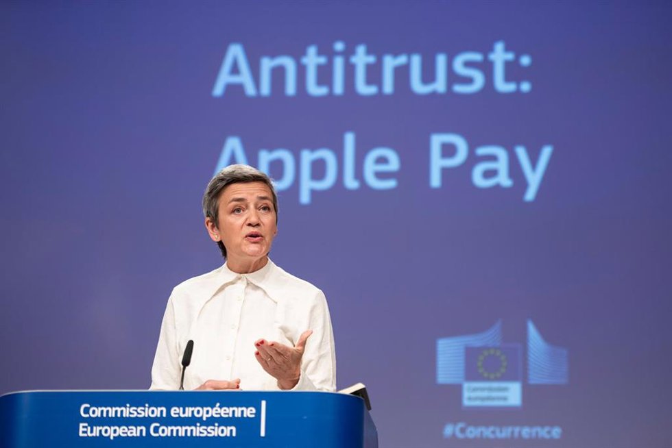 Archivo - La vicepresidenta de la Comisión Europea y comisaria de Competencia,  Margrethe Vestager.