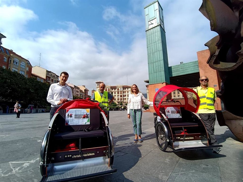 Barakaldo iniciará el miércoles un nuevo servicio de bicicletas para personas mayores y con diversidad funcional
