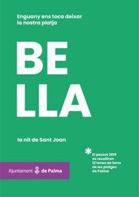 Cort inicia una campaña con motivo de la verbena de Sant Joan sobre la necesidad de mantener las playas limpias