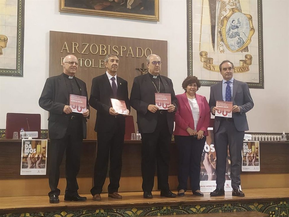 Presentación de la Memoria de Cáritas de 2021.