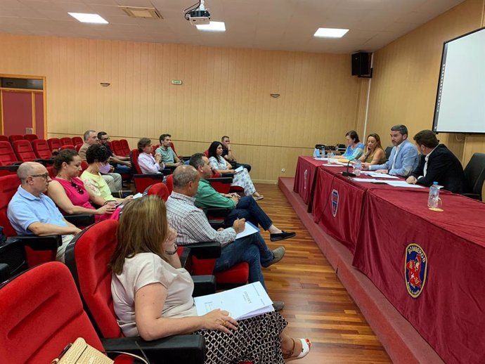 El consejero Antonio Luengo preside la reunión celebrada por el Consorcio de Extinción den Incendios y Salvamento de la Región