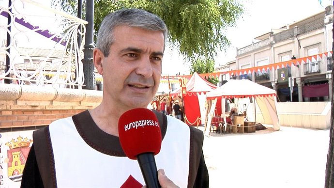 El alcalde de Escalona, Álvaro Gutiérrez