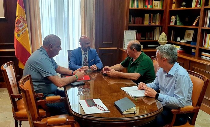 Reunión UPA con el subdelegado Gobierno en Málaga