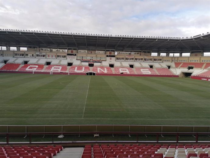 Archivo - Estadio de Las Gaunas en Logroño