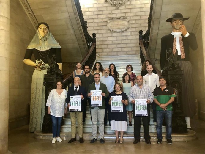 Archivo - Presentación del primer Trofeo Ciudad de Palma de Rugby Femenino.