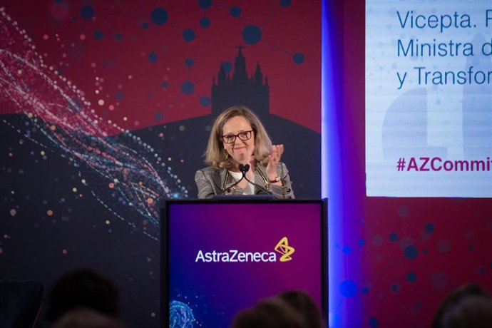 La vicepresidenta y ministra de Asuntos Económicos, Nadia Calviño.