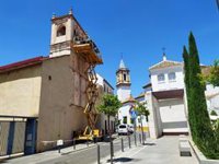 En marcha en Dos Hermanas (Sevilla) nuevas labores de conservación en la torre mirador de la Hacienda La Almona