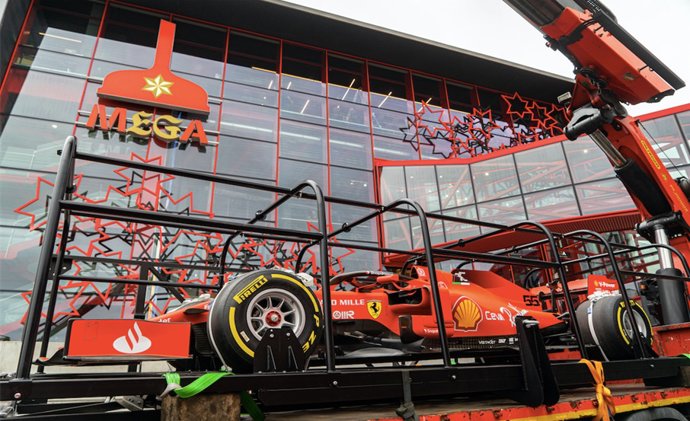 El monoplaza de 2019 del Show Car de la Scuderia Ferrari estará en el Museo de Estrella Galicia desde el 15 de junio