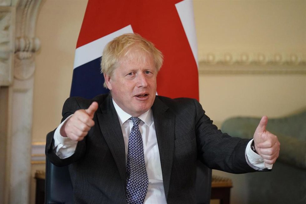 Boris Johnson, primer ministro de Reino Unido