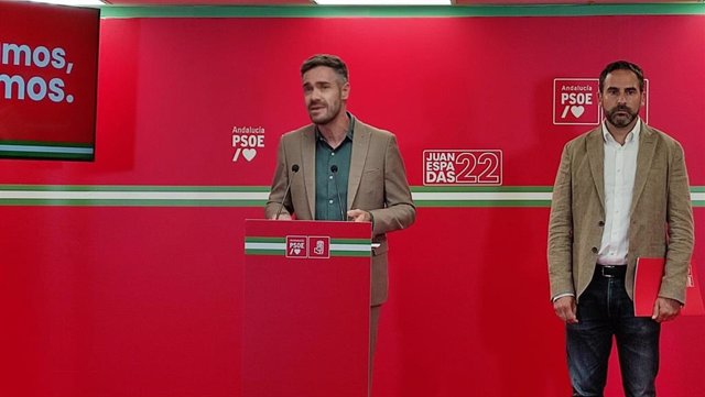 El portavoz de la Comisión Ejecutiva Federal del PSOE, Felipe Sicilia