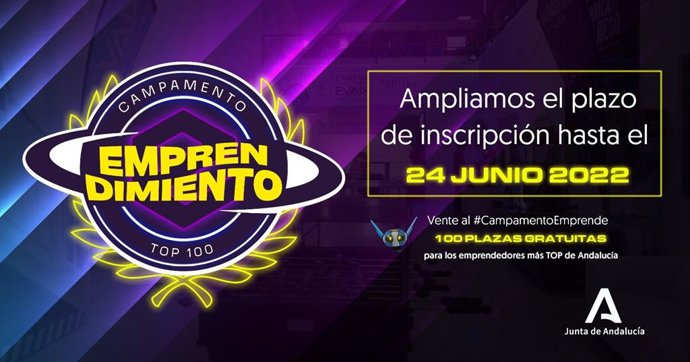 [Sevilla] Nota Apertura Plazo Campamento De Emprendimiento