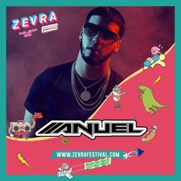 Imagen promocional de Anuel en el Zevra Festival