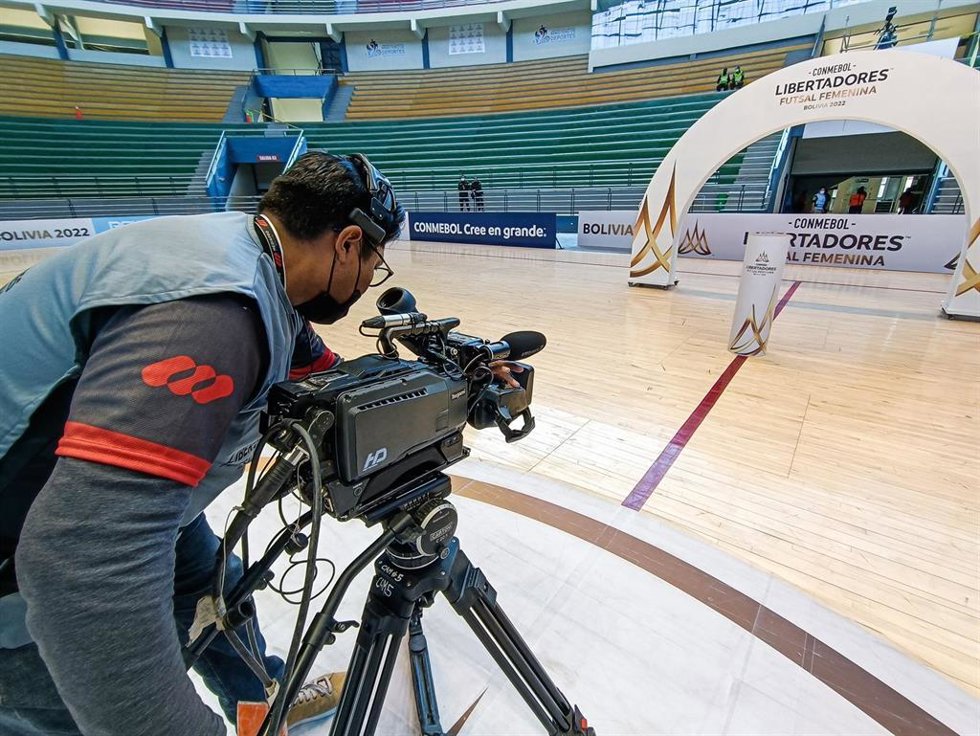 Mediapro, responsable de la producción audiovisual de la CONMEBOL Libertadores Futsal Femenina de Bolivia