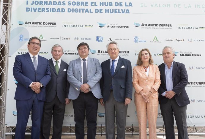 La Casa Colón ha acogido este lunes las I Jornadas del Hub de la Diversidad Digital de Huelva bajo el título 'El valor de la inclusión', promovidas por Atlantic Copper, la Fundación Atlantic Copper y la Fundación Integralia DKV.