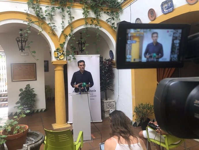 Antonio López, durante la presentación de la campaña.