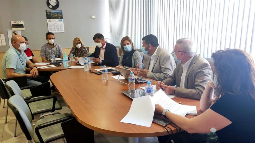 Visita al centro de salud Virgen de Gavellar.
