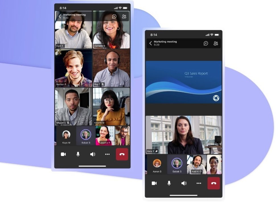 Microsoft Teams en el móvil
