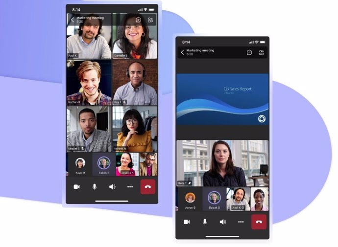 Microsoft Teams en el móvil