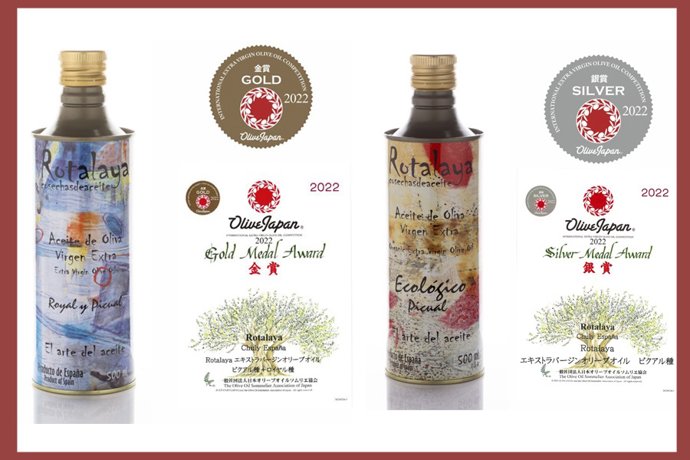 Los aceites ganadores de la Olive Japan Competition