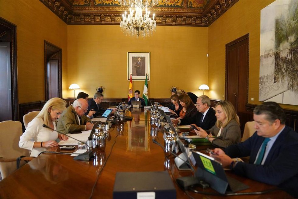 Archivo - Reunión del Consejo de Gobierno andaluz (Foto de archivo).