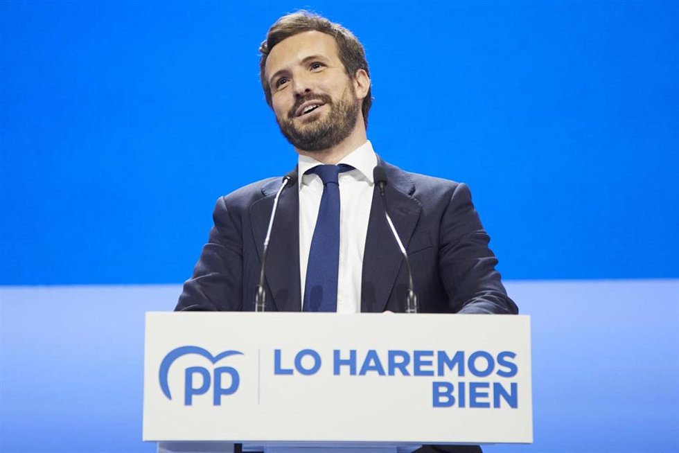 Archivo - El ex presidente del PP Pablo Casado