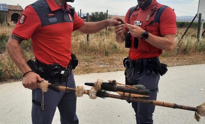 Imagen de la cerbatana.