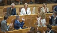 Pleno.- Juran su cargo los nuevos diputados del PPdeG, que sustituyen a Feijóo y Tellado en el Parlamento de Galicia