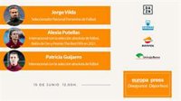 Alexia, Patri Guijarro, Irene Paredes, Vilda y la EURO, protagonistas este miércoles en los Desayunos Deportivos de EP