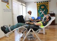 La Guardia Civil colabora con cerca de 1.000 donaciones en la campaña de donación de sangre en Murcia