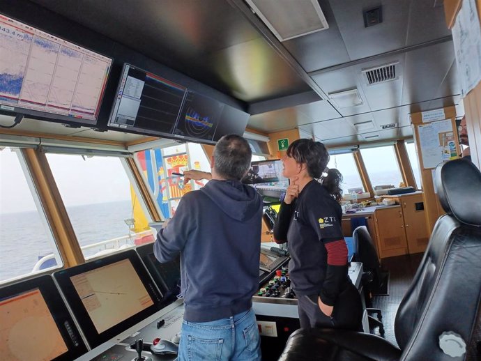 Imagen de un barco pesquero.