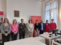 Chivite aboga en Bruselas por "mejorar la presencia de Navarra en Europa"