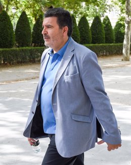 El empresario David Marjaliza sale tras declarar en la Audiencia Nacional como imputado por el caso Púnica, a 14 de junio de 2022, en Madrid (España). España recibirá entre los días 29 y 30 de junio las obras de arte y la colección de estilográficas q