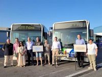 Cort presenta el plan de conservación del patrimonio industrial preservando dos autobuses de 2001 y 2006