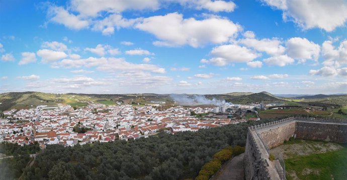 Vista panorámica del municipio de Alanís.