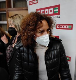 Archivo - La secretaria general de CCOO-A, Nuria López, en una foto de archivo.