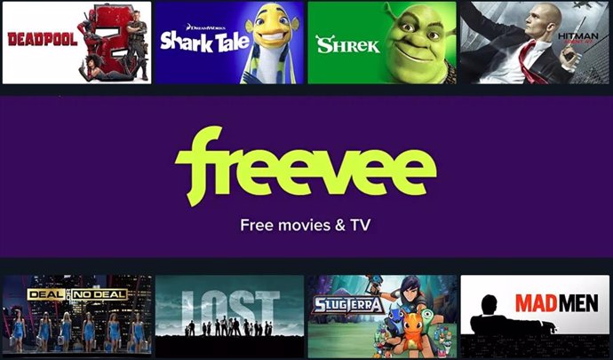 Así luce Amazon Freevee, la plataforma gratuita de vídeo bajo demanda con anuncios.