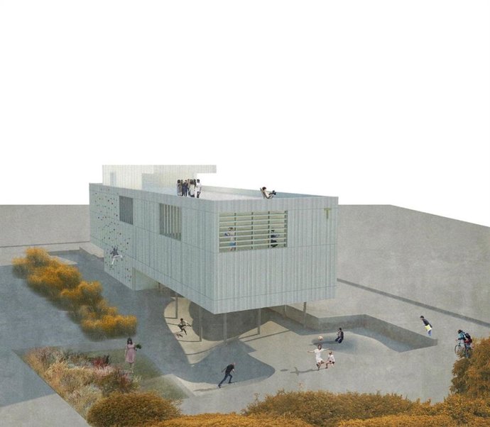 Archivo - Siete empresas optan a construir el Centro de Ocio Juvenil de Torrelavega, que podría estar listo a "finales de 2023" 