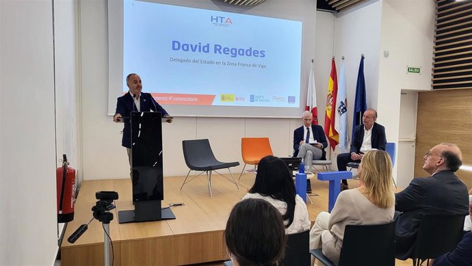 David Regades en la presentación de la cuarta edición de la incubadora High Tech Auto.