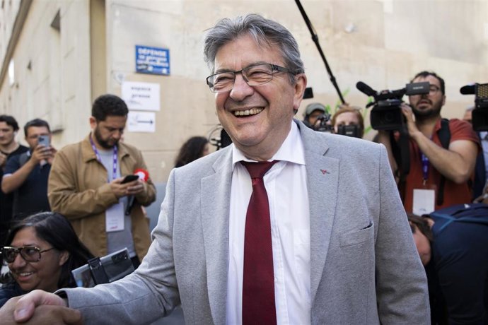 Jean-Luc Mélenchon, líder de La Francia Insumisa